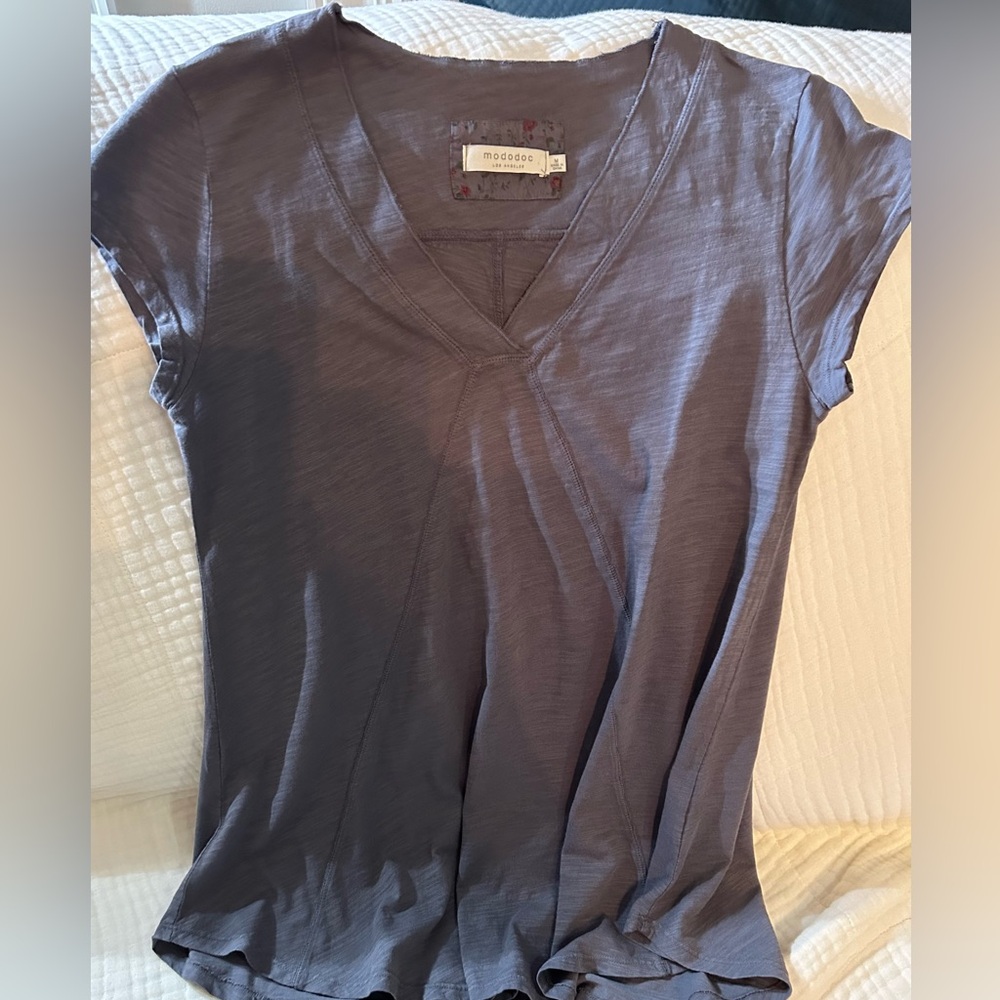 Modified Capped Sleeve Top